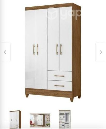 Closet 4 puertas 2 cajones bicolor nuevos
