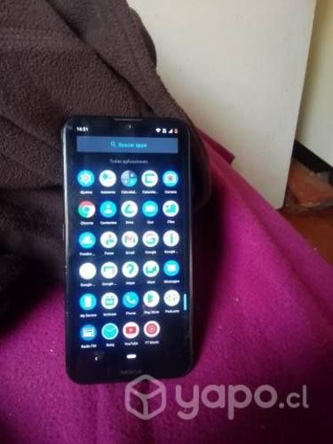 Celular samsung galaxi,androi sin detalles sin car