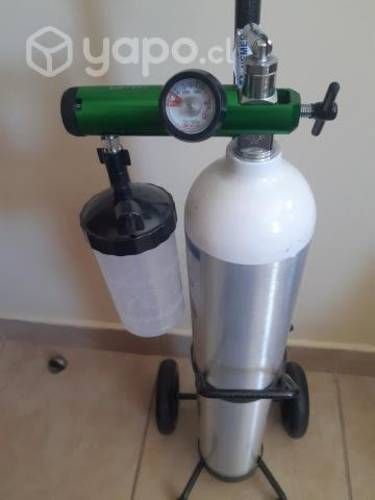 Cilindro de oxígeno portátil