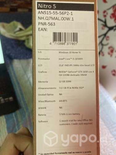Acer nitro 5