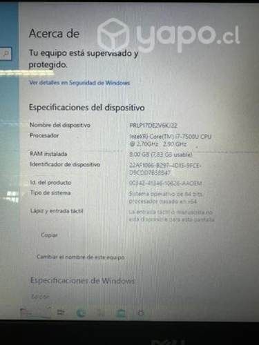 Dell Inspiron 15 5000 Series i7