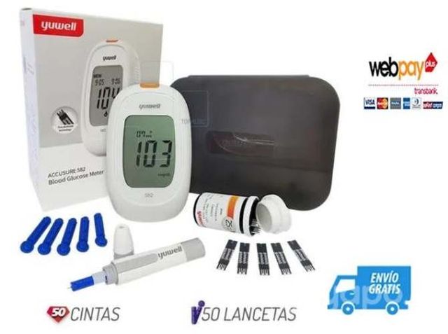 Medidor De Glicemia Glucómetro + Envio Gratis