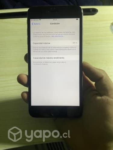 IPhone 6 Plus 64gb - 96% de batería