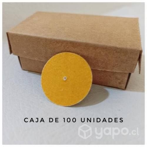 Caja de 100 discos podologicos medianos