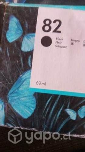 Tinta HP 82 black original de 69ml