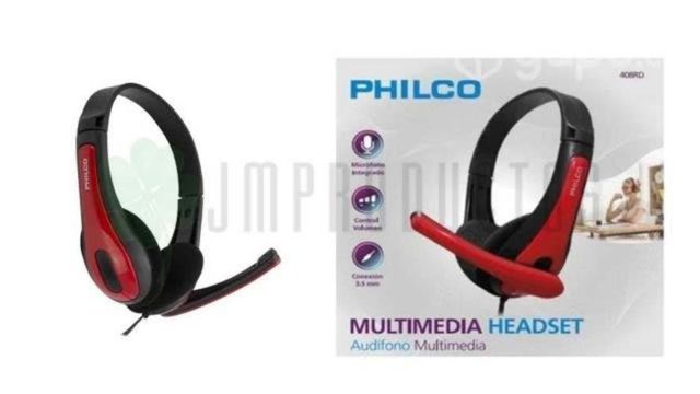 Audifonos Philco 408rd Microfono Teléfono