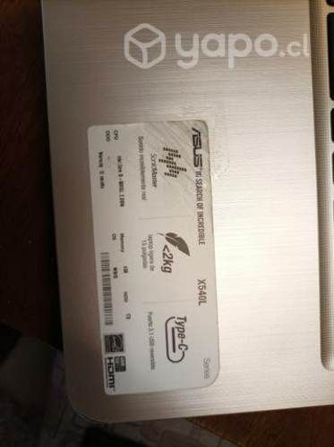 Notebook Asus 1 TB