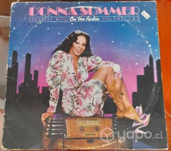 Vinilo doble de época usa Donna Summer