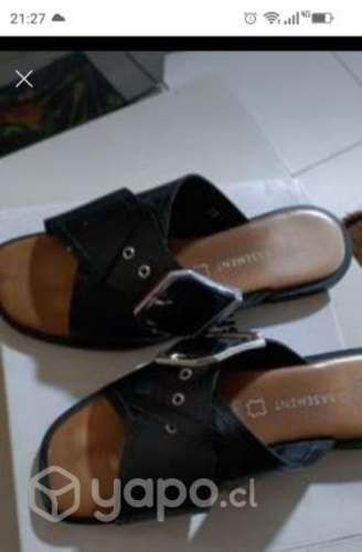 Sandalias basement 38 usadas 6000 línea 3