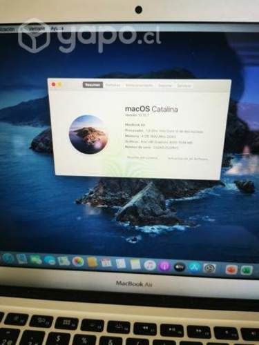 MacBook Air A1466 plata 13.3", A1466