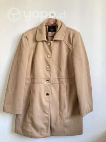 Abrigo beige talla 48