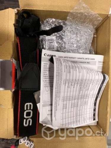 Cámara Reflex Canon T100 + Lente 18-55