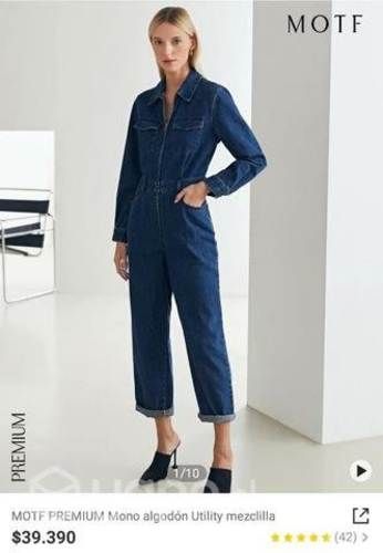 Enterito (mono) de mezclilla (de la línea premium)