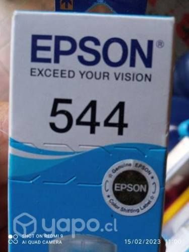 Tintas Epson diversos modelos originales