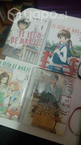 Manga el leon de marzo ecc tomos 1-4