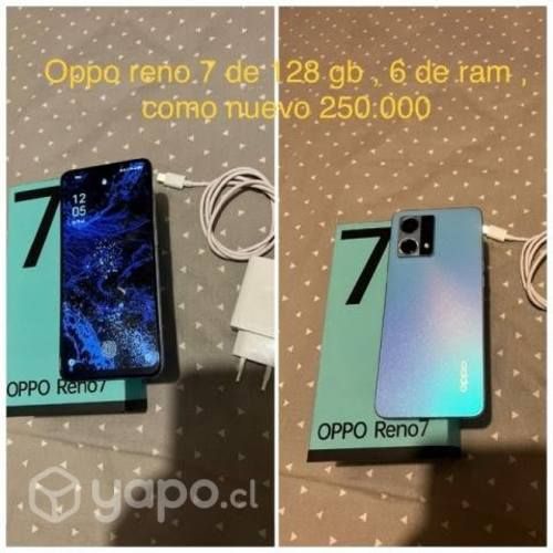 Celular oppo reno 7