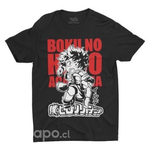 Polera Izuku Midoriya Deku My Hero Academia Anime