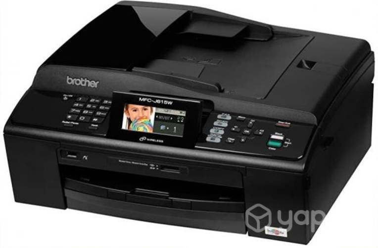 Impresora Color Multifunción Brother Ink Wifi Mfc-