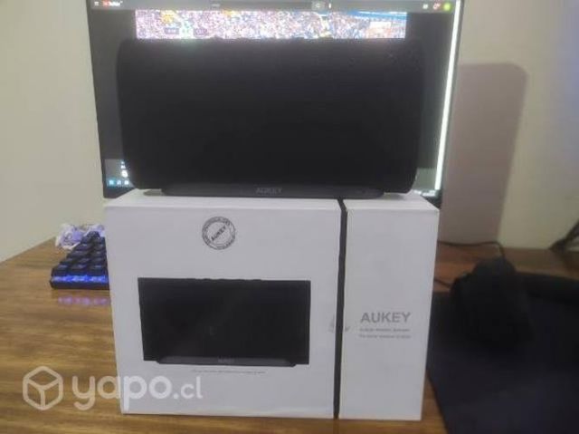 Parlante Bluetooth 20w aukey eclipse