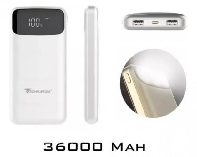 Cargador portátil 36.000 mha