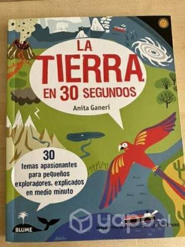 Libro infantil la tierra en 30 segundos