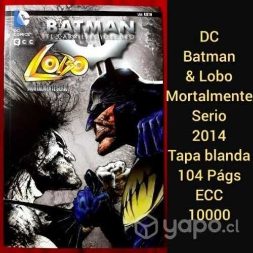 ECC DC Batman & Lobo Mortalmente Serio
