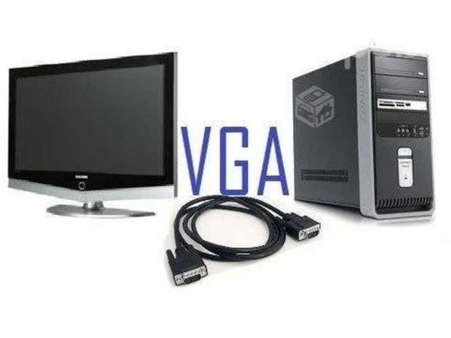 Cable Monitor VGA Macho / Macho 3 Metros