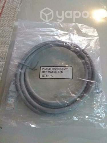 Cable de red 1.5 mts 5e