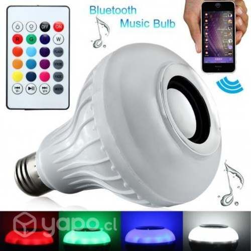 Ampolleta Led Con Parlante Bluetooth