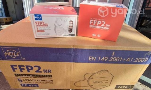 Mascarillas FFP2 - Marca HEILE - norma europea