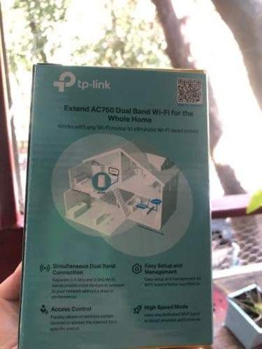 Extensor señal wi-fi tp-link ac750 dual band
