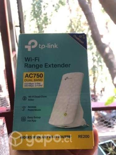 Extensor señal wi-fi tp-link ac750 dual band