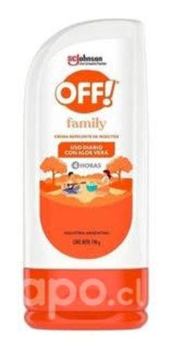 Repelente De Insectos Off Con Aloe Vera Crema