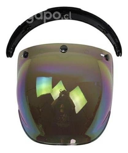 Burbuja para casco Bobber con visera