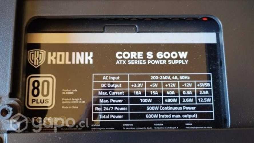 PC gamer + perifericos (conversable)