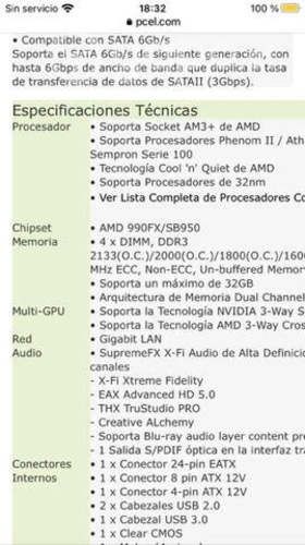 Gran Placa Republic Of Gamers(crosshair v Formula)