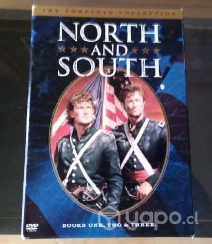 Set DVDs serie North and South
