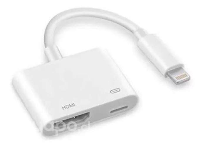 Cable Adaptador Compatible Lightning A Hdmi + Puer