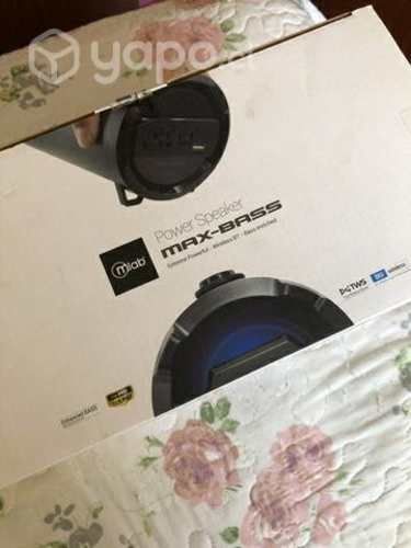 Parlante nuevo max bass