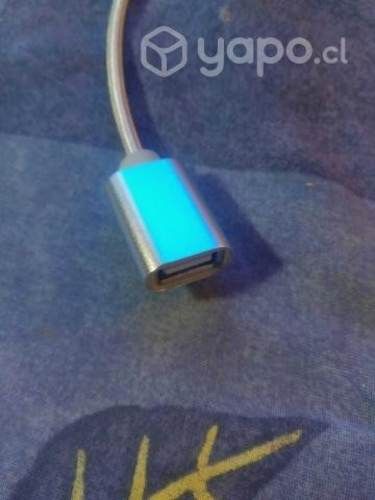 Cable usb C a tipo hembra