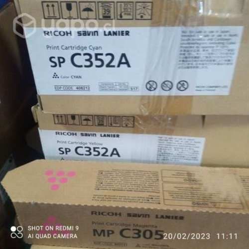 Toner Ricoh diversos modelos originales