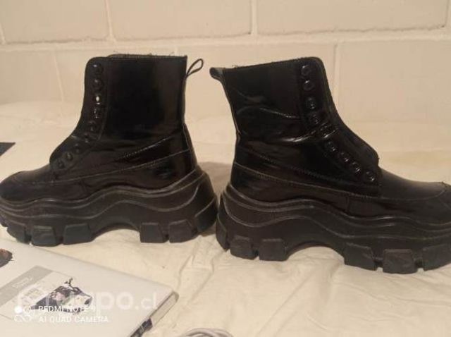 Botas americaninos con plataforma