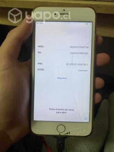 Iphone 6 Plus 100% Batería No Touch ID/ Pantalla r