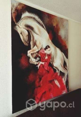 Danza española con Corcel Blanco