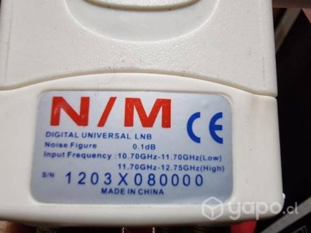 LNB con cuatro salidas