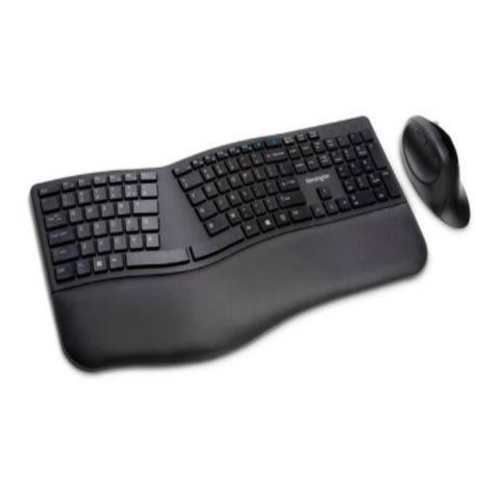 Kit teclado y mouse inalambrico ergonomico, kensin