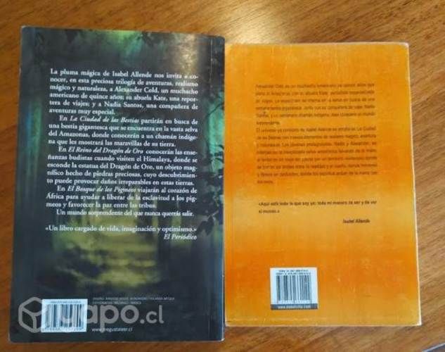 2 Libros de Isabel Allende