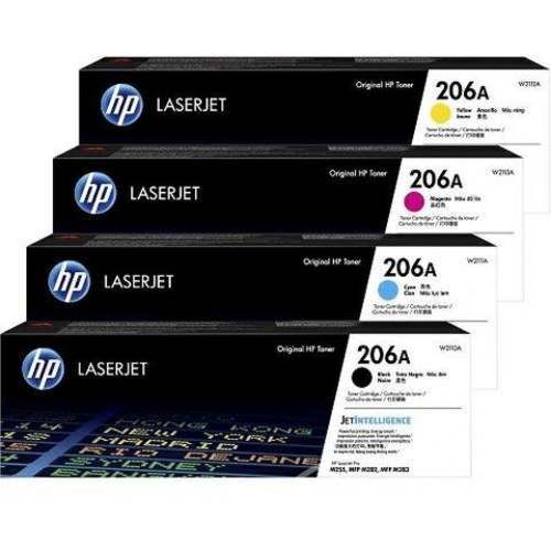 Recarga de toner hp 206a 215a 414a colores