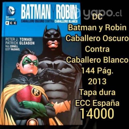 ECC DC Batman Caballero Oscuro/Caballero Blanco