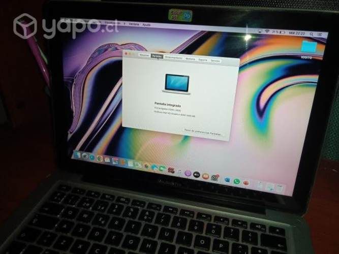 MacBook pro 13 inch (2012)comprado 2016